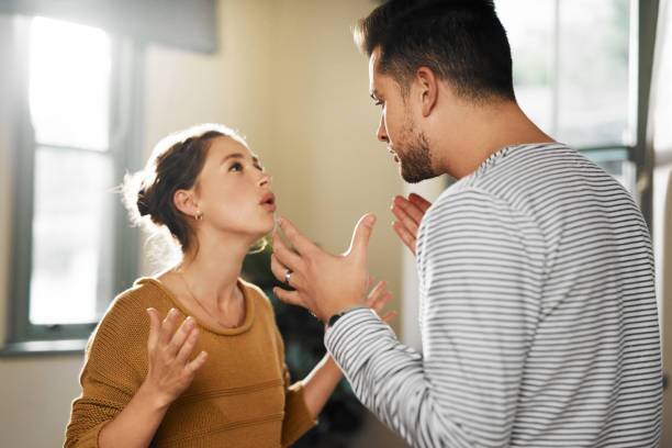 You never listen! Cropped shot of a young couple having an argument at home divorcing couple stock pictures, Does It Matter Who Files for Divorce First in Texas? Expert Insights