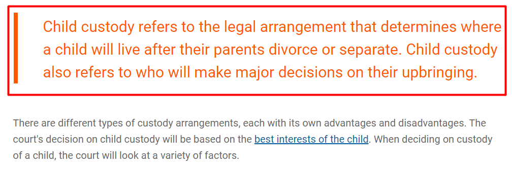Graphic: Understanding child custody and when post-divorce modifications may be needed.