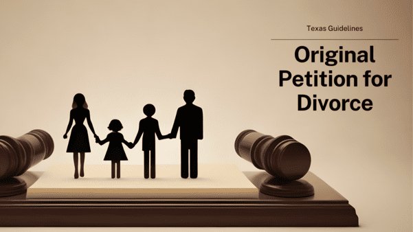 Original petition for divorce.