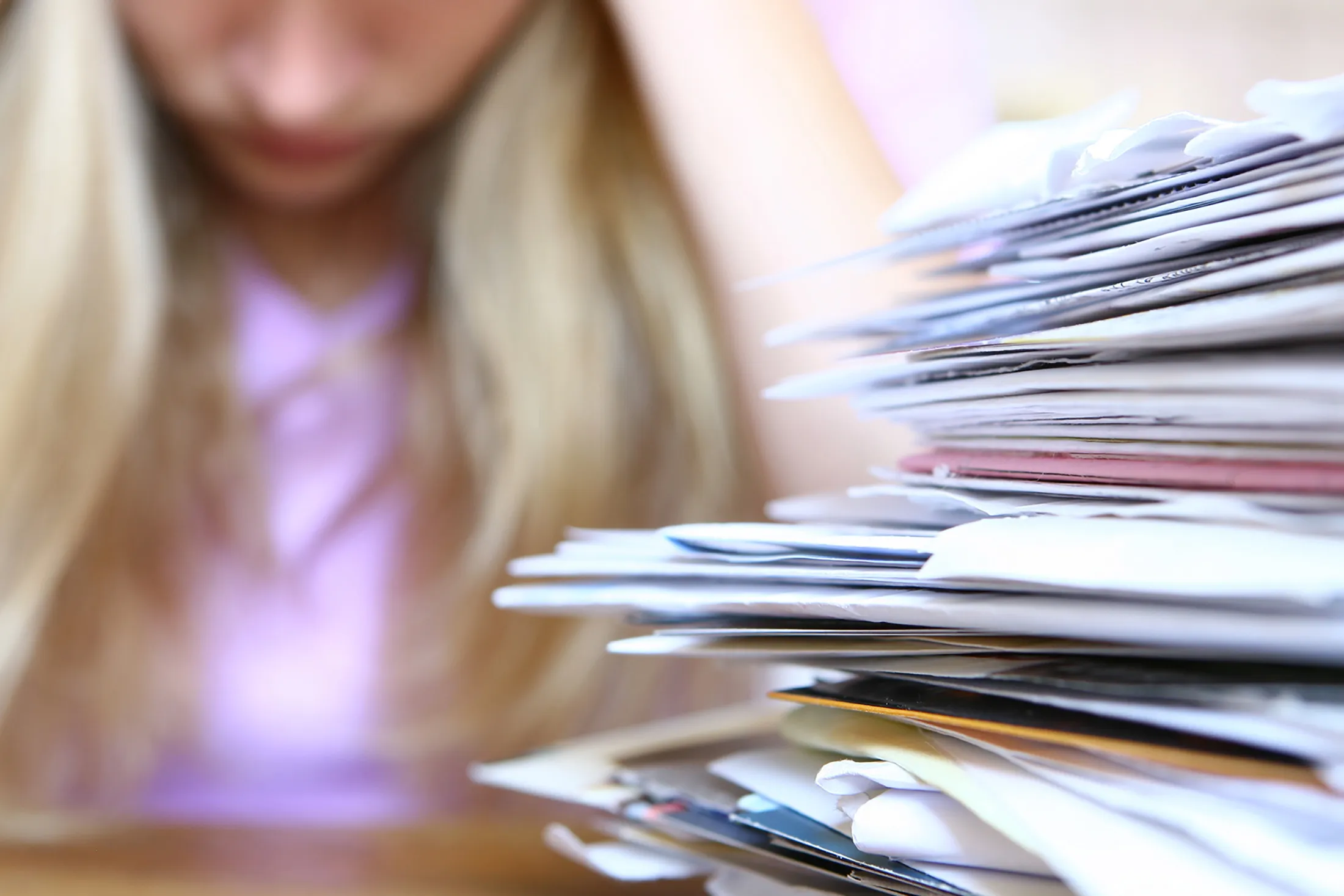 woman worried - Types of Bankruptcies in Texas